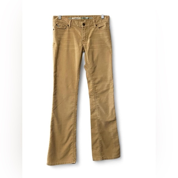 Abercrombie & Fitch Tan Boot Cut Jeans - Picture 1 of 5